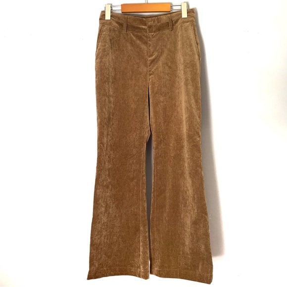 Coldwater Creek Brown Corduroy Pants Size P4 - Picture 1 of 10